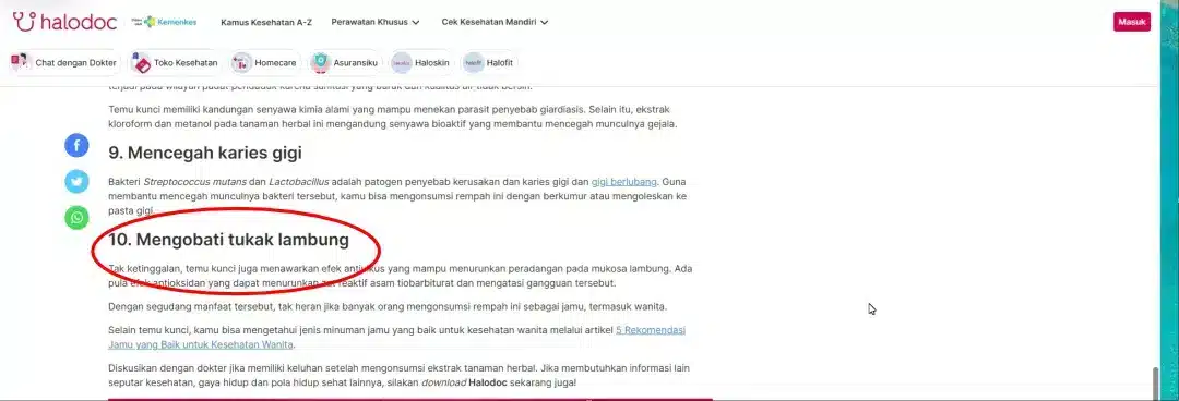 temu kunci alo doc lebar
